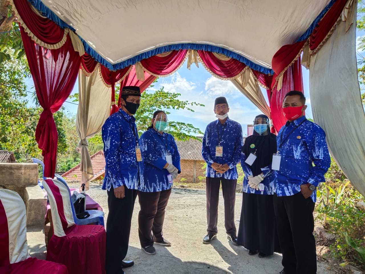 TIM GUGUS PENANGANAN COVID -19 MEMANTAU KEGIATAN MASYARAKAT